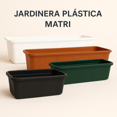 Jardineras plásticas (Precios al elegir tamaño)